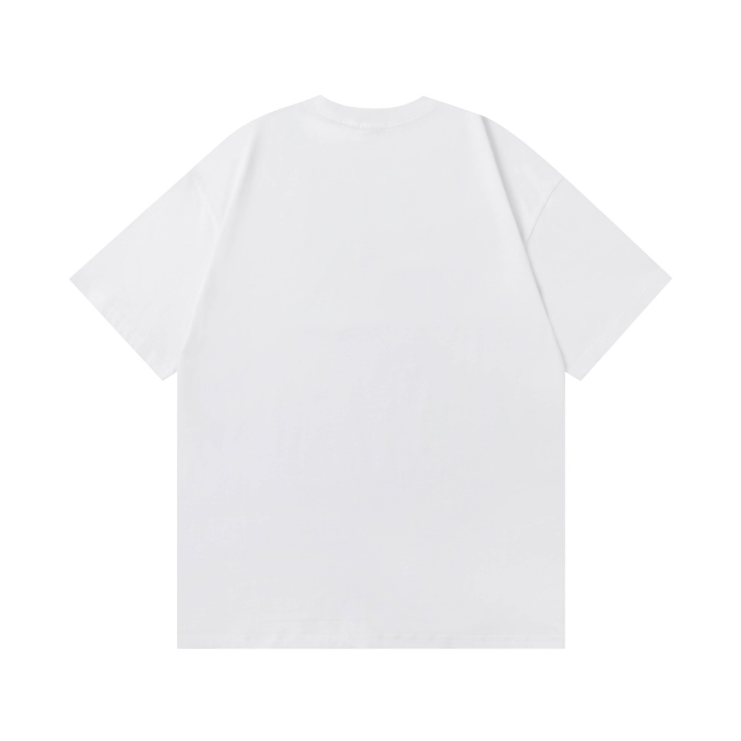 Gucci Double G-Letter Logo T-shirt in Black and White, Spring/Summer Collection - 图片 3