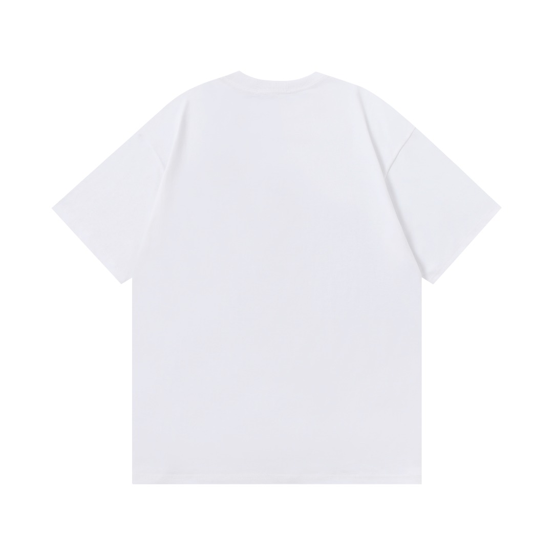 Gucci 2025 Embroidered Couple T-Shirt – High-End Fashion, Original Design, Unisex S-XL Sizes - 图片 6