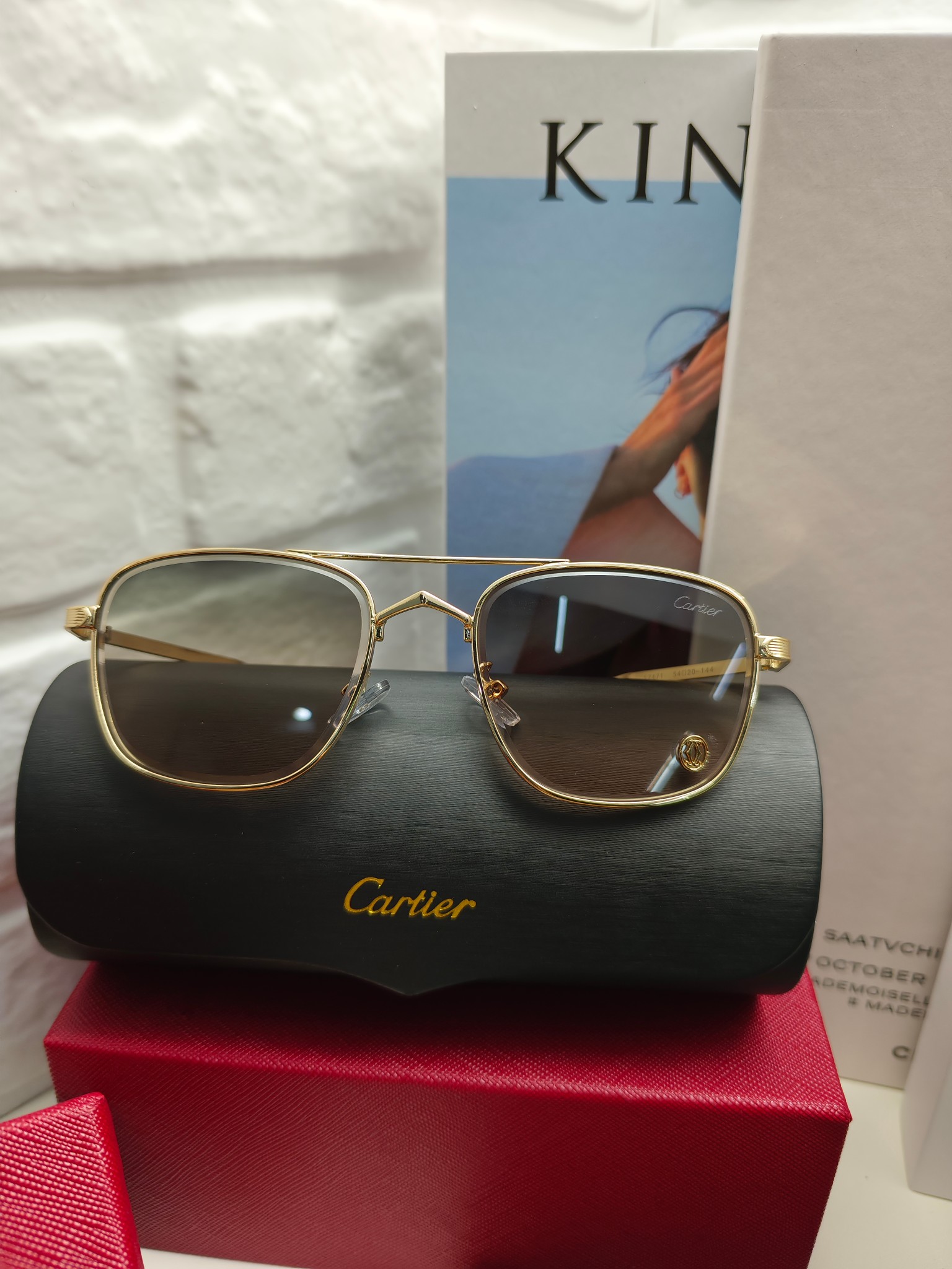 Cartier新款太阳镜男运动欧美舒适卡家眼镜防紫外线优雅流行华丽墨镜