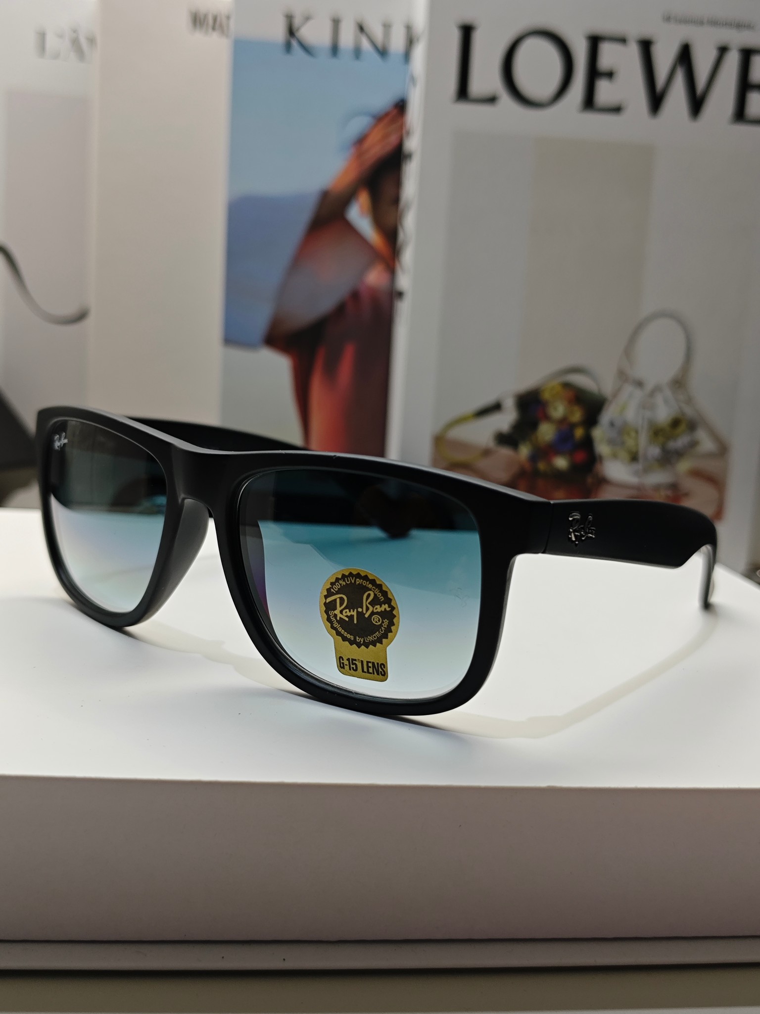 RAYBAN雷朋经典太阳镜夏日限定色彩男女通用款ModelRB4165Size55-173N