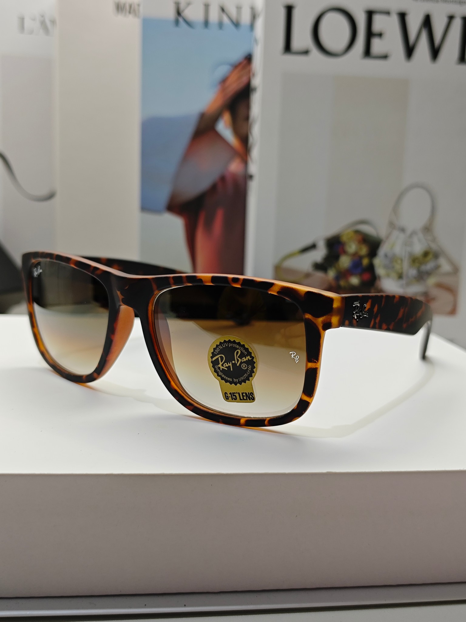 RAYBAN雷朋经典太阳镜夏日限定色彩男女通用款ModelRB4165Size55-173N