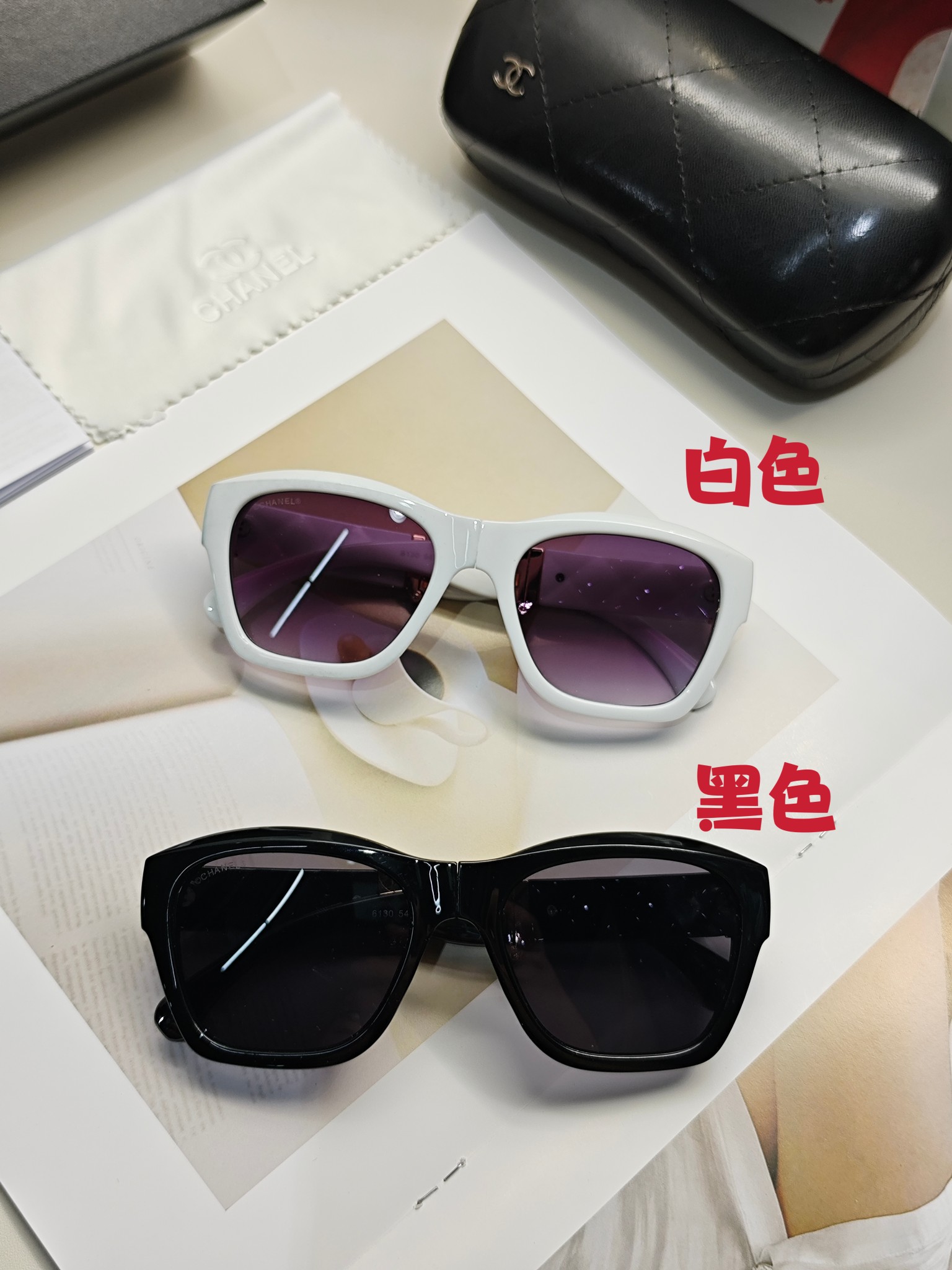 Foldablesunglasses重磅新款chanel香奈儿口袋折叠墨镜能放进口袋的眼镜