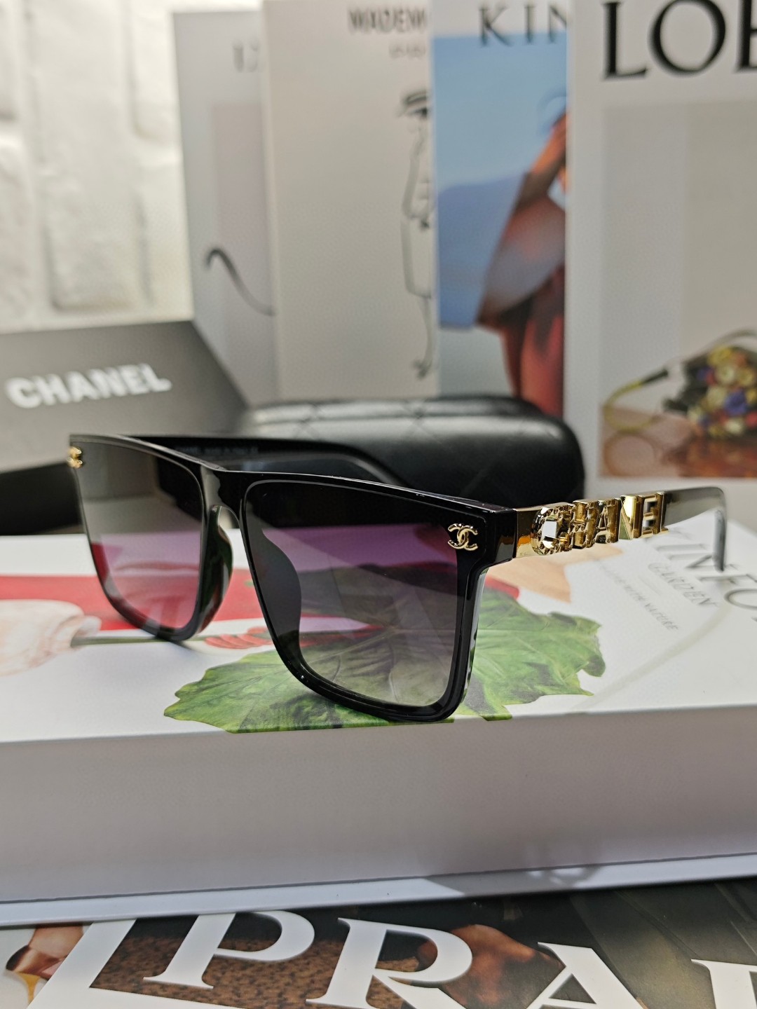 Réplica al por mayor
 Chanel Gafas de sol de diseñador alta calidad
 Mujeres Fashion