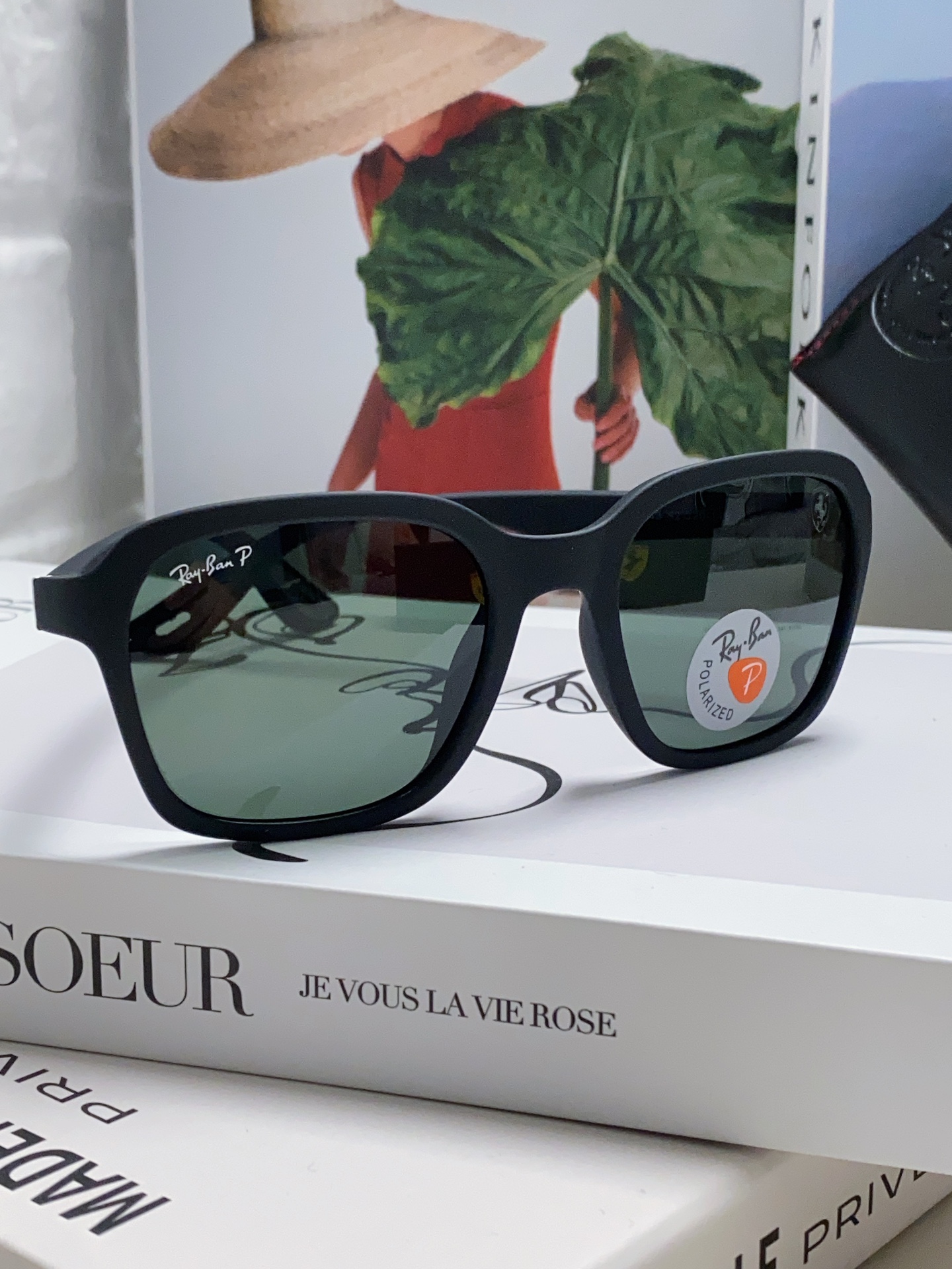 RayBan雷朋法拉利联名太阳镜男女通用偏光墨镜个性时尚舒适潮流RB4343