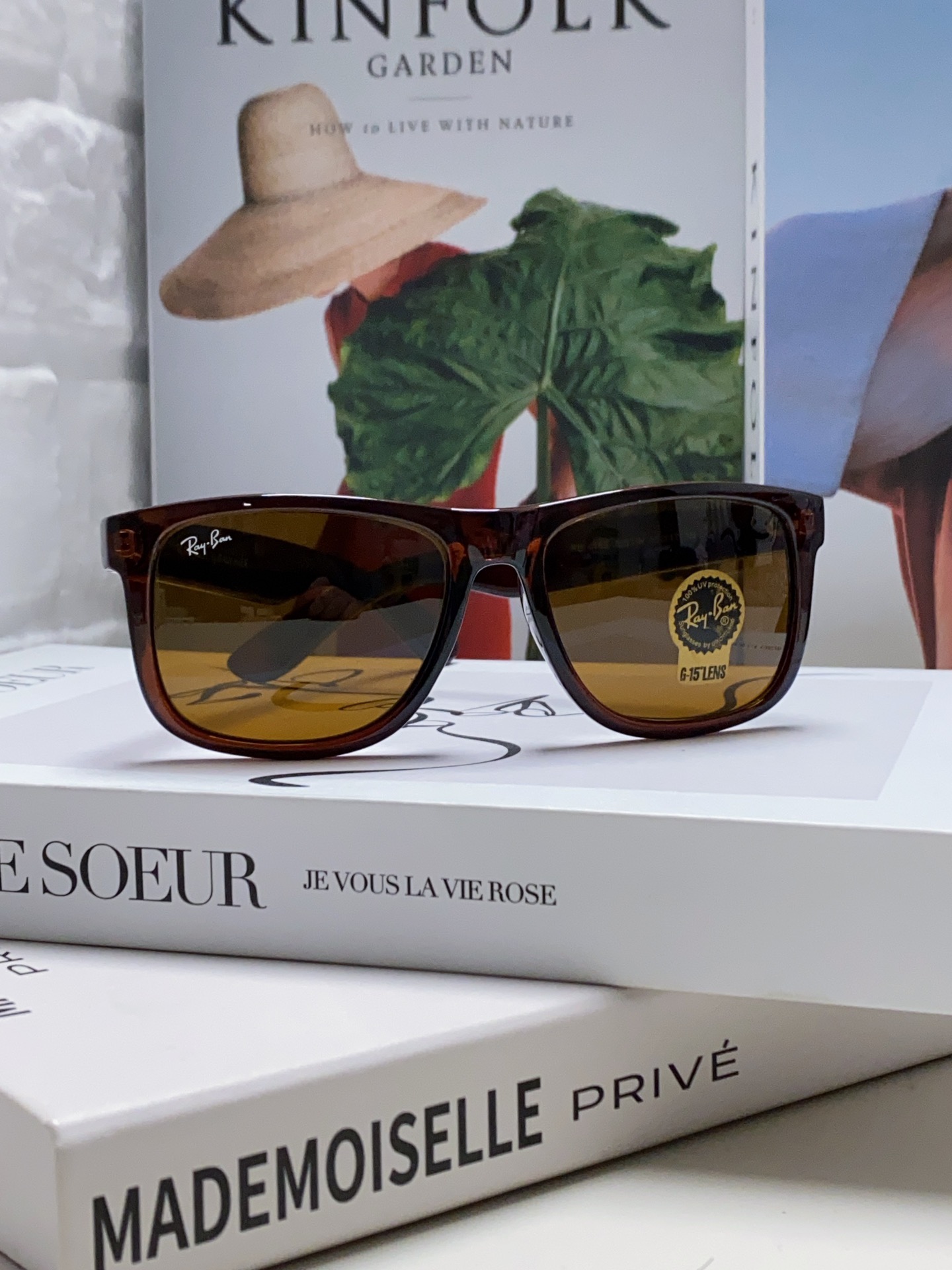 RAYBAN 雷朋 经典太阳镜  夏日限定色彩 男女通用款 Model ：RB4165 Size：55-