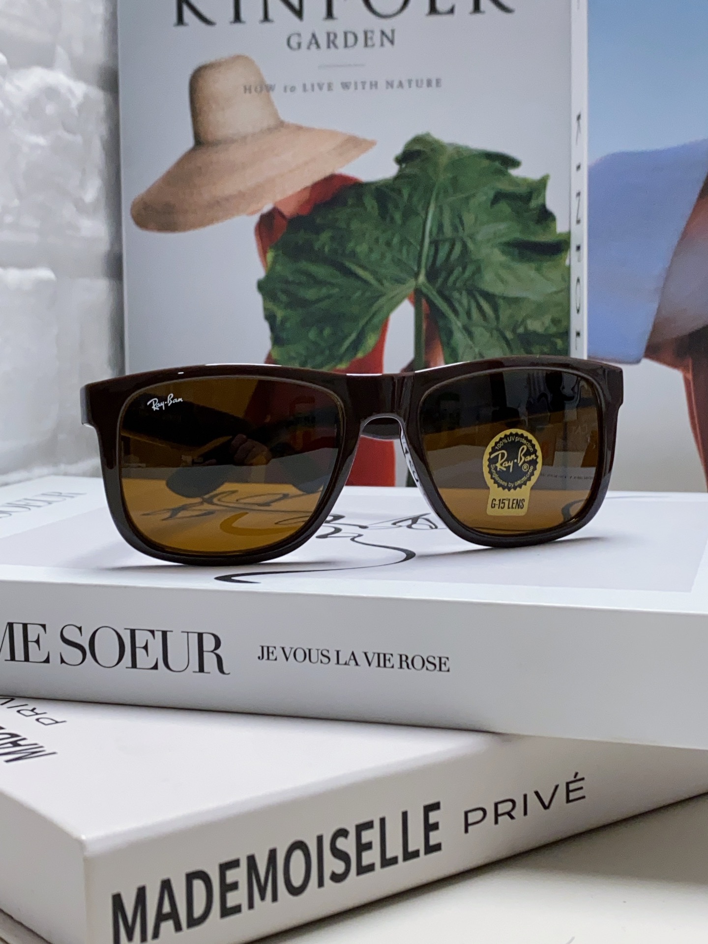 RAYBAN 雷朋 经典太阳镜  夏日限定色彩 男女通用款 Model ：RB4165 Size：55-