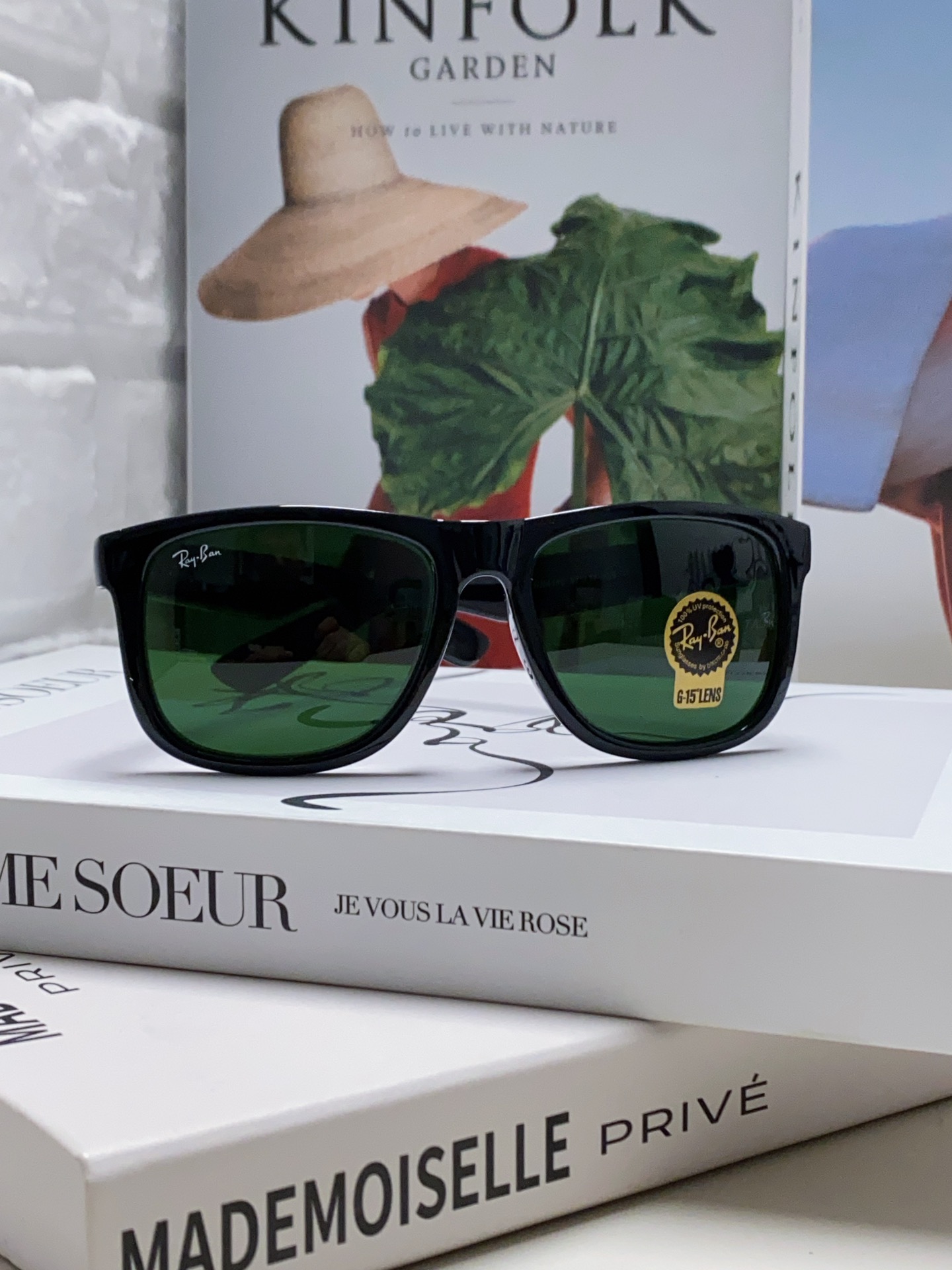 RAYBAN 雷朋 经典太阳镜  夏日限定色彩 男女通用款 Model ：RB4165 Size：55-