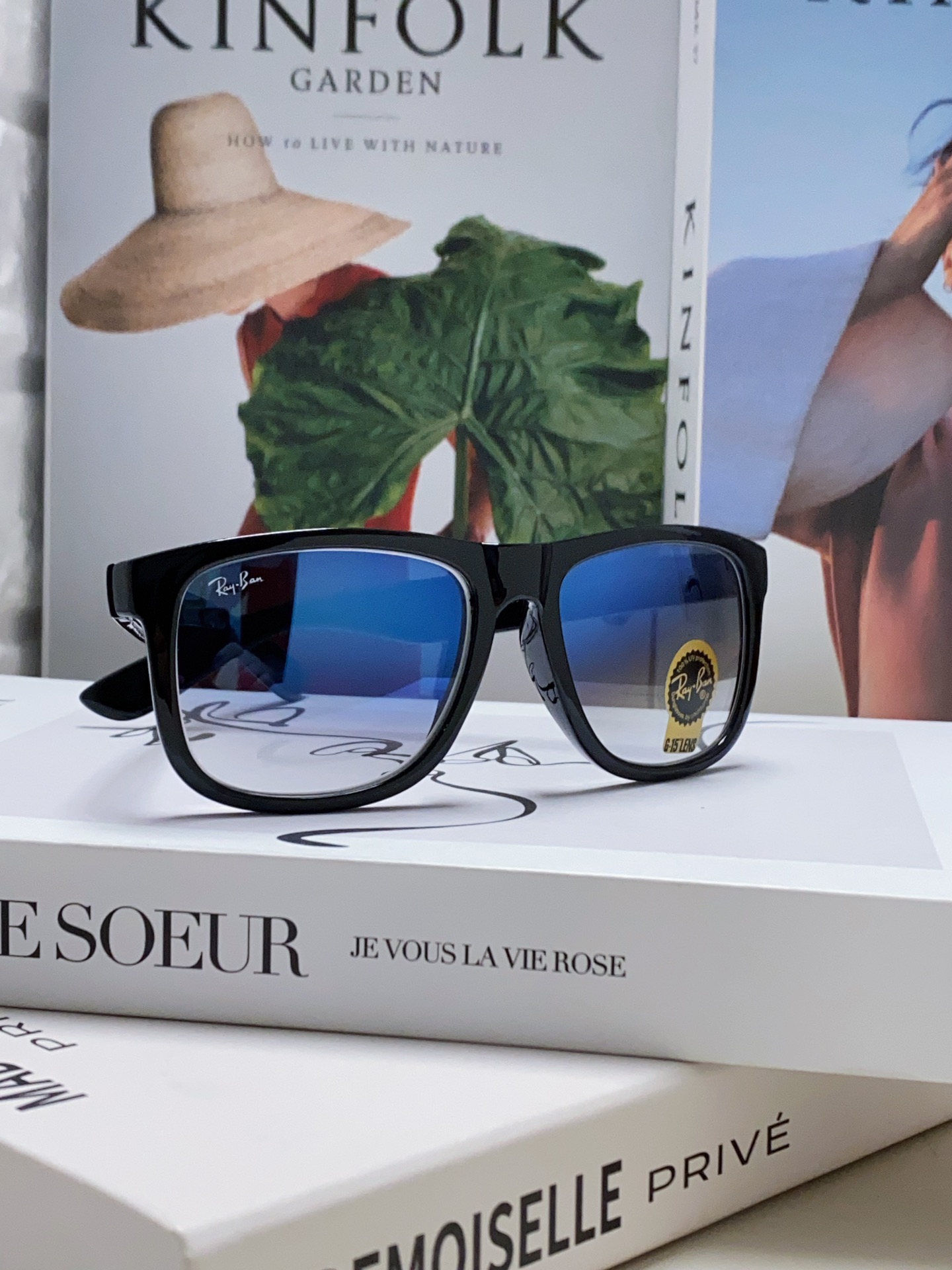 RAYBAN 雷朋 经典太阳镜  夏日限定色彩 男女通用款 Model ：RB4165 Size：55-