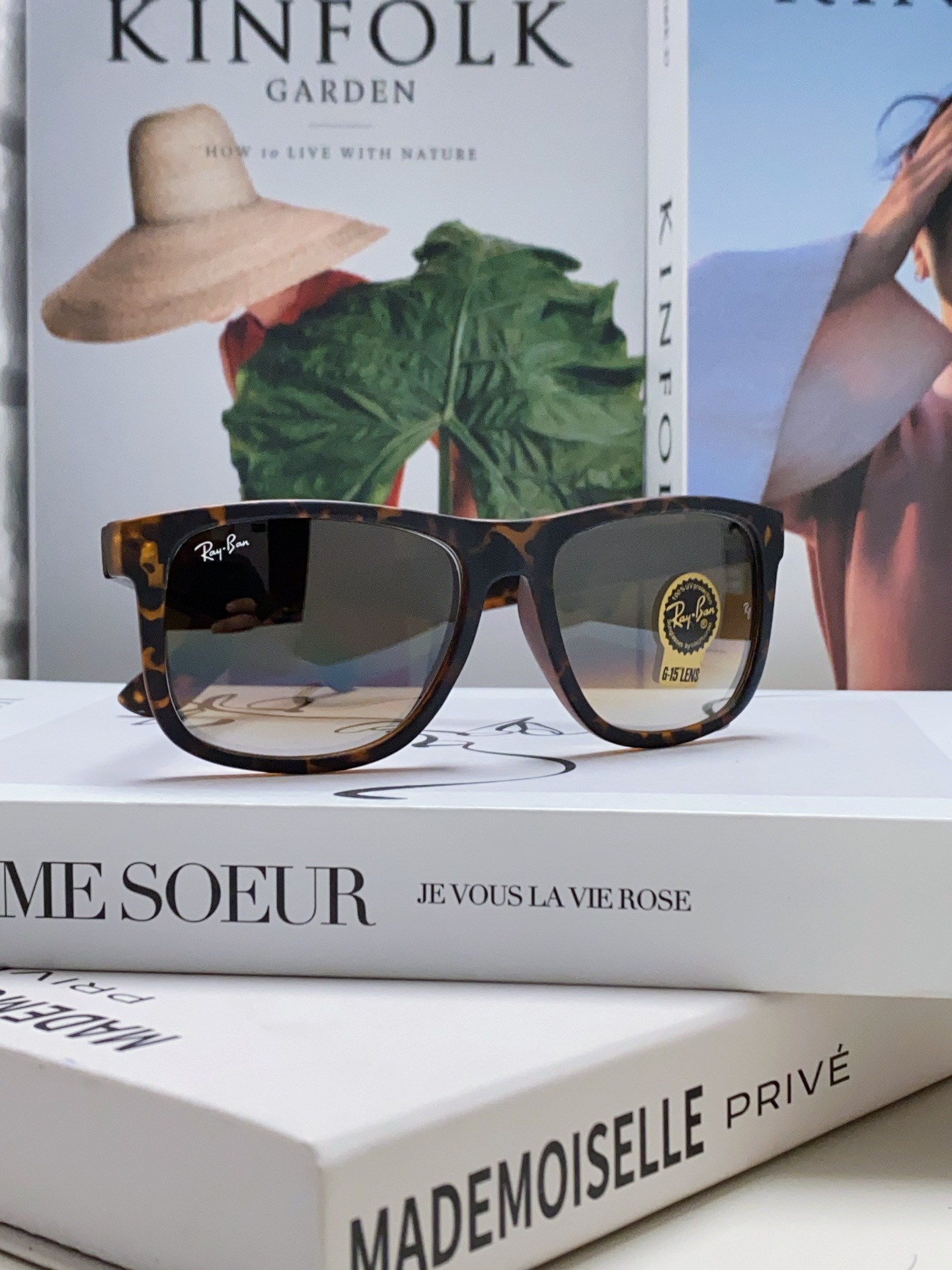 RAYBAN 雷朋 经典太阳镜  夏日限定色彩 男女通用款 Model ：RB4165 Size：55-