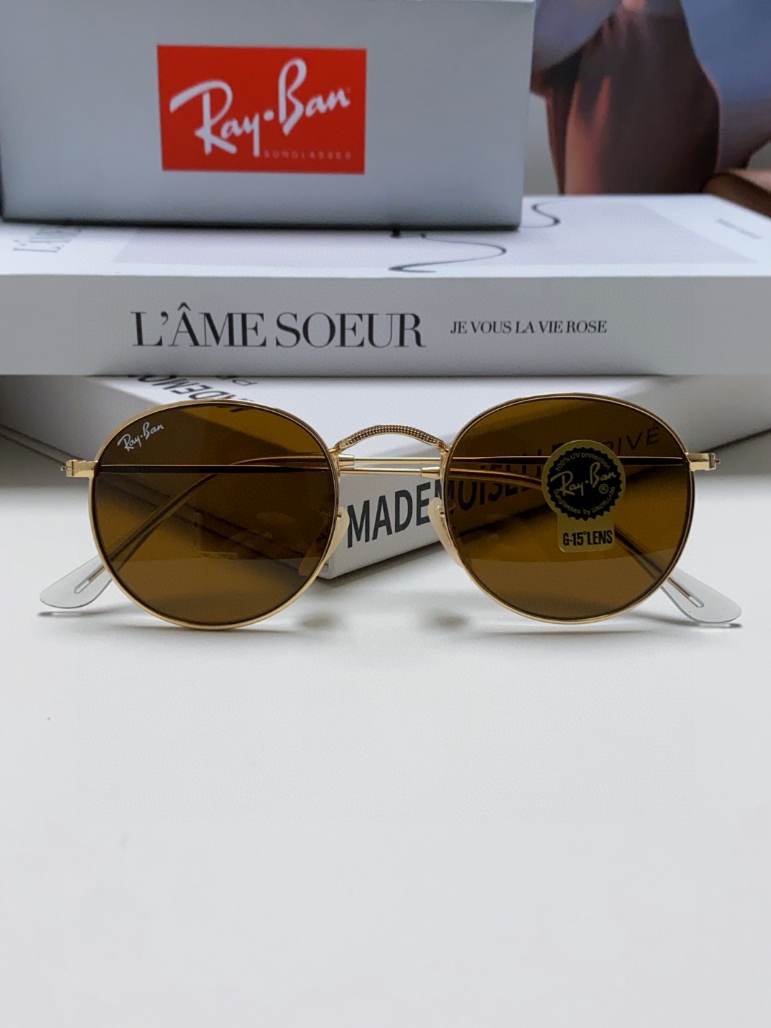 RAYBAN雷朋RB3447高品质防爆玻璃经典款潮框男女通用超帅气！size51-21-145