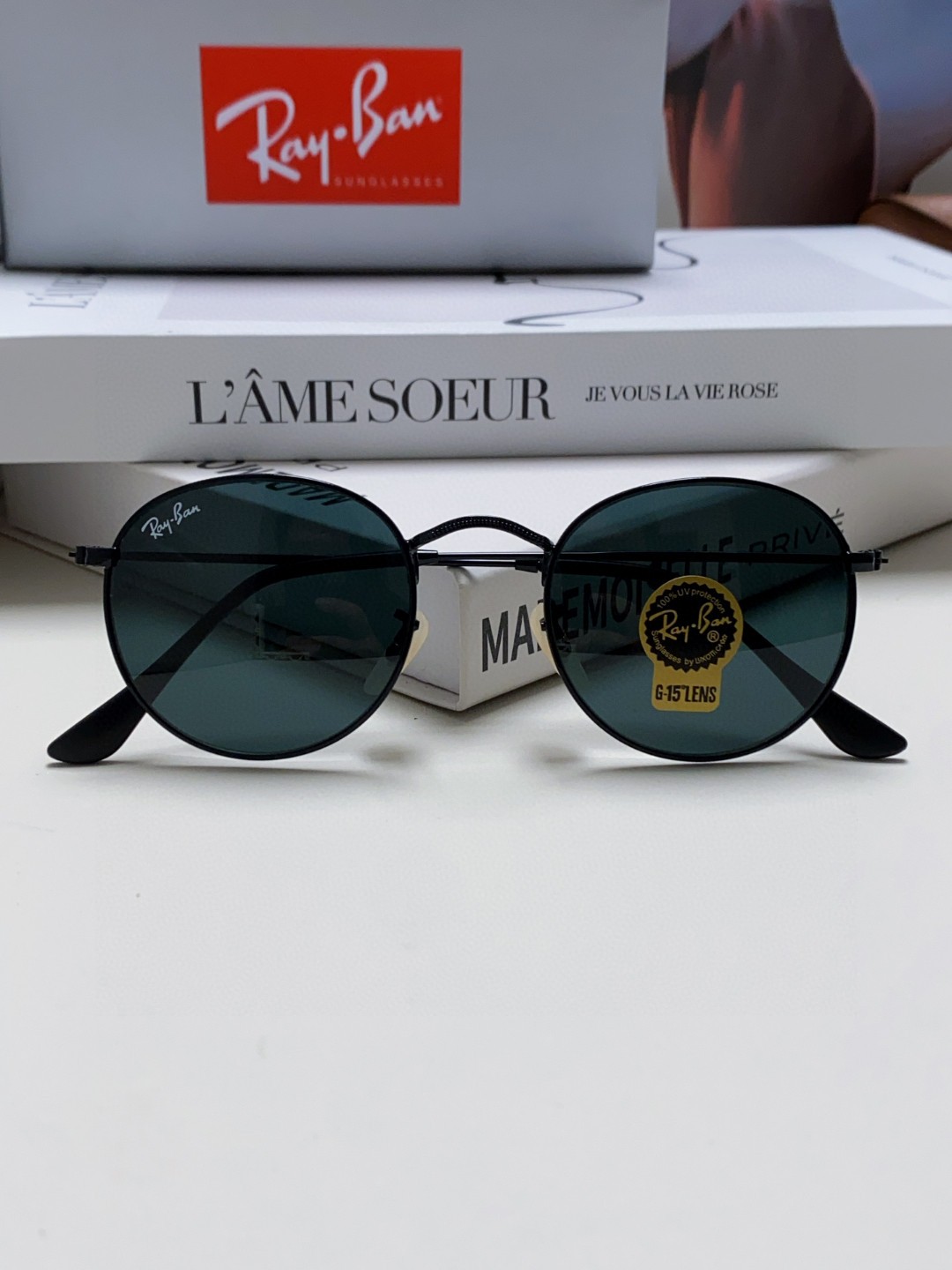 RAYBAN雷朋RB3447高品质防爆玻璃经典款潮框男女通用超帅气！size51-21-145