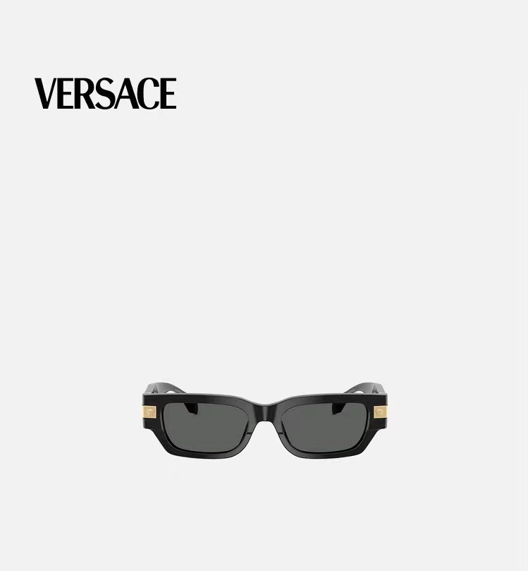 VERSACE/范思哲2024新款ClassicToP太阳镜长方形色彩搭配街潮眼镜男女通用0VE4465