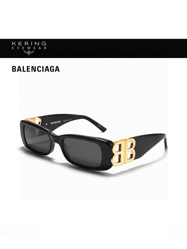 balenciaga巴黎世家你和女明星只差这副BALENCIAGA墨镜这副真的太酷啦好多时尚博主和网红的