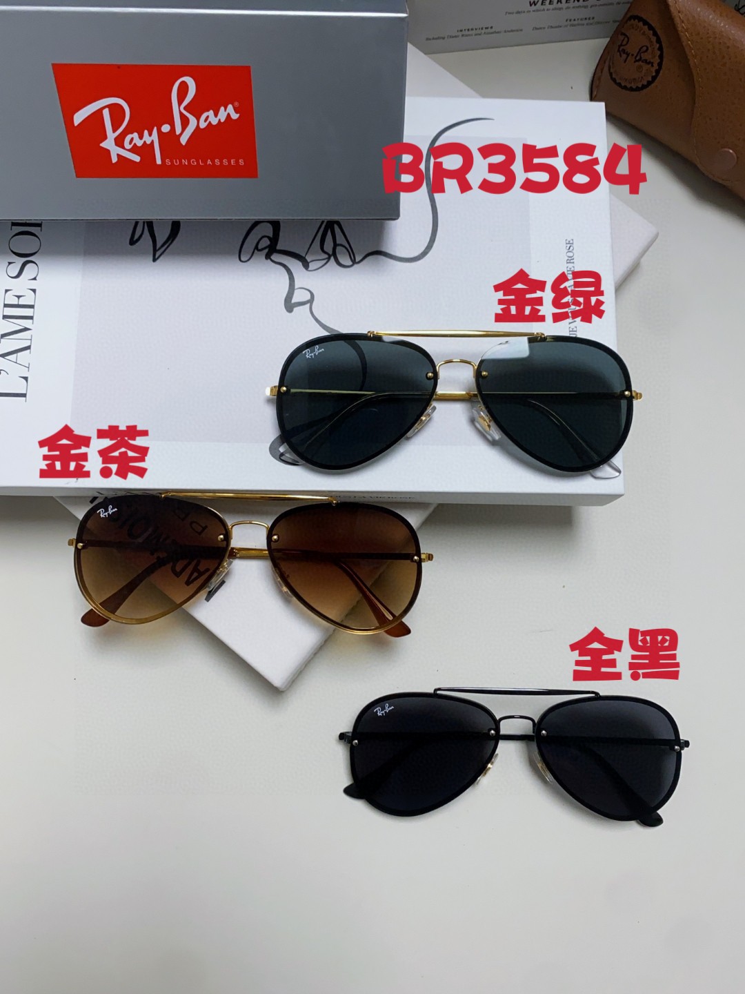 RAYBAN雷朋RB3584高品质经典款潮框男女通用超帅气！