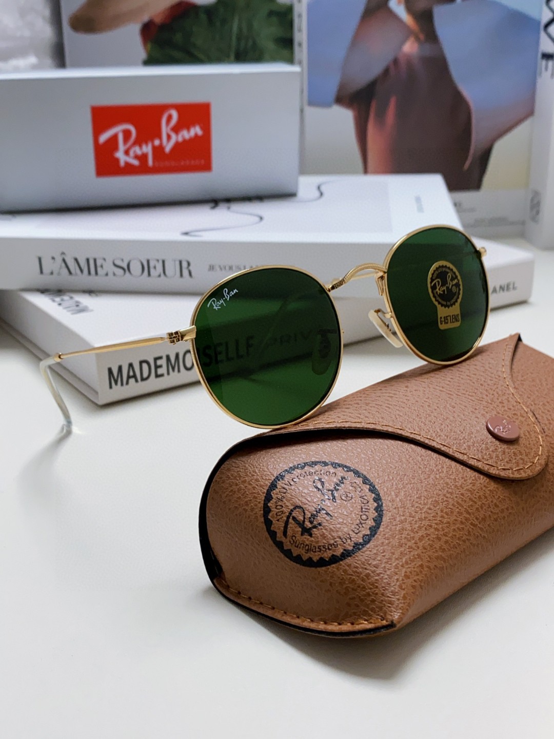 RAYBAN雷朋RB3447高品质防爆玻璃经典款潮框男女通用超帅气！size51-21-145