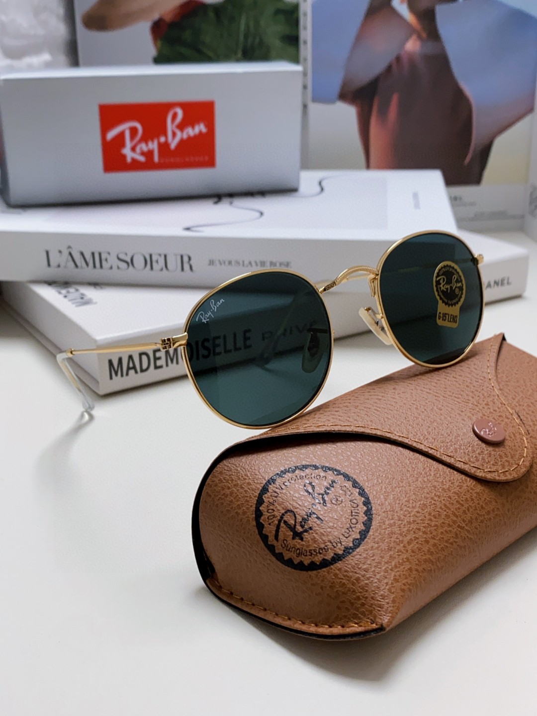 RAYBAN雷朋RB3447高品质防爆玻璃经典款潮框男女通用超帅气！size51-21-145