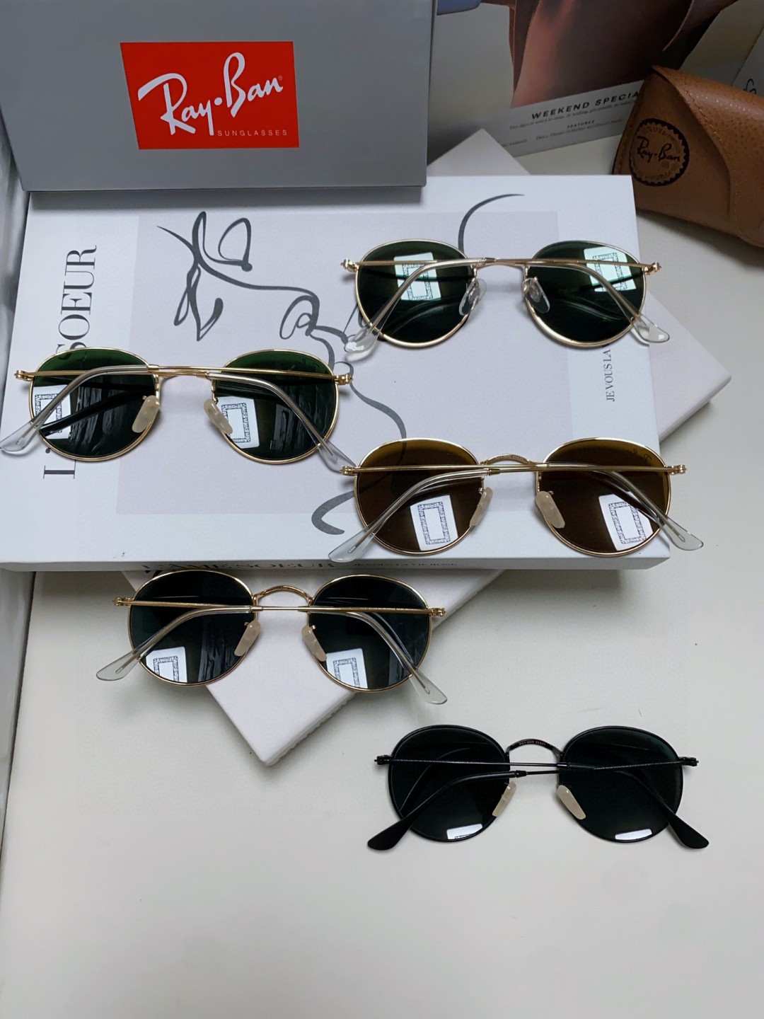 RAYBAN雷朋RB3447高品质防爆玻璃经典款潮框男女通用超帅气！size51-21-145