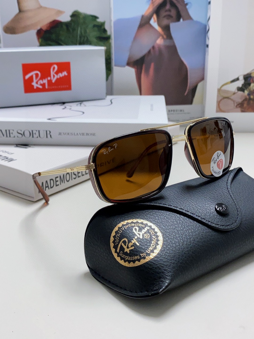  Rayban雷朋 新款RB4105 偏光太阳镜  男女同款时尚潮流墨镜驾驶开车休闲太阳眼镜