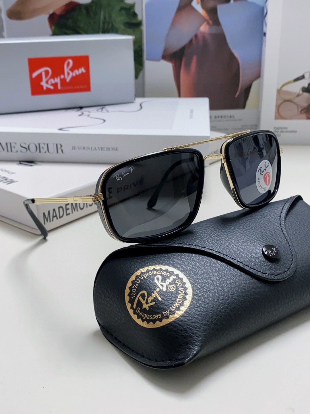  Rayban雷朋 新款RB4105 偏光太阳镜  男女同款时尚潮流墨镜驾驶开车休闲太阳眼镜