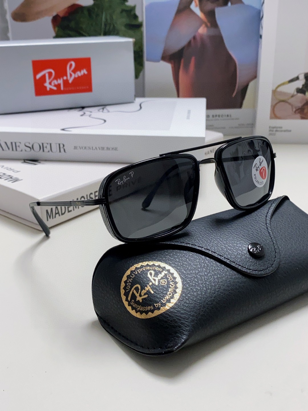  Rayban雷朋 新款RB4105 偏光太阳镜  男女同款时尚潮流墨镜驾驶开车休闲太阳眼镜