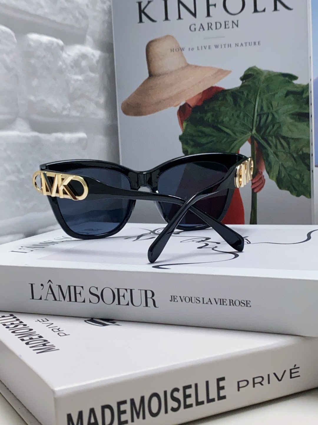 P158 MK MICHAEL KORS Retrologo Female Miracle Miracle Sunglasses - 图片 5