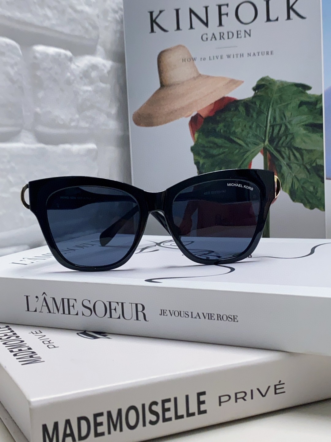 P158 MK MICHAEL KORS Retrologo Female Miracle Miracle Sunglasses - 图片 4