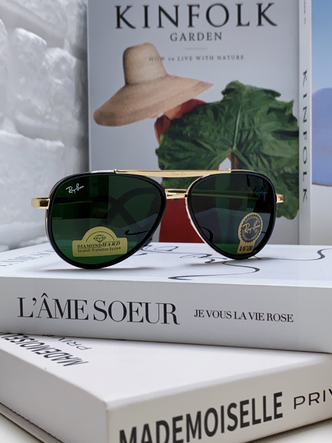  RAYBAN 雷朋 RB4414 新款时尚框 炫彩潮款太阳镜，男女通用🔝🔝。size：68-14-13