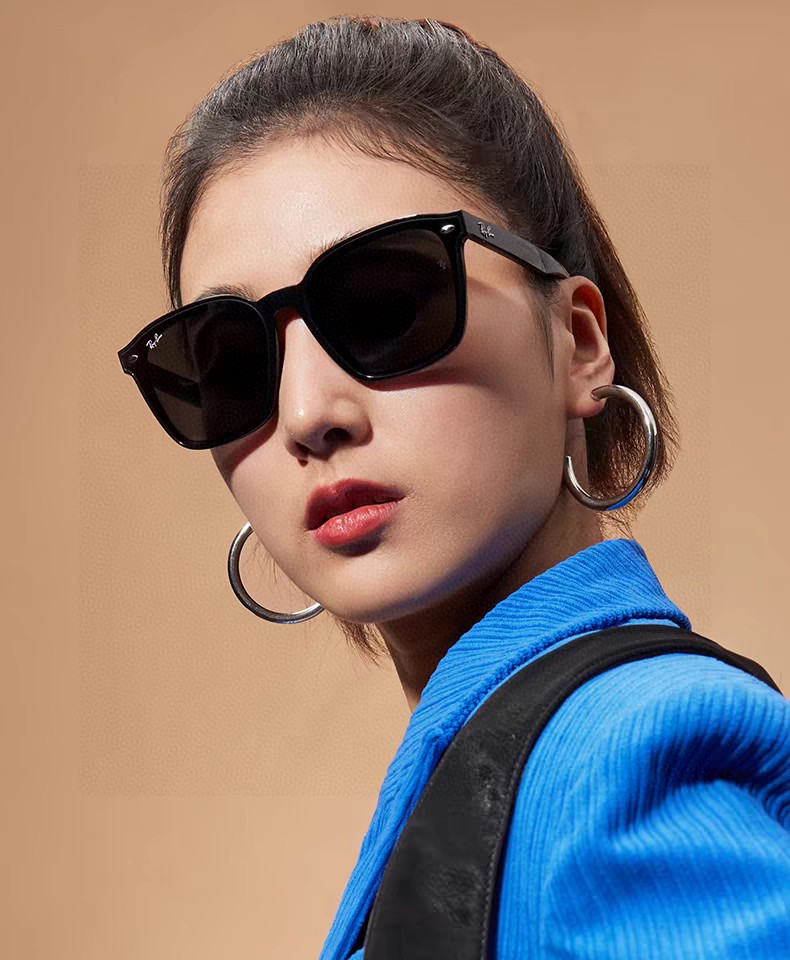  RayBan雷朋太阳镜黑超时尚眼镜开车防晒男女同款偏光墨镜 RB8377 