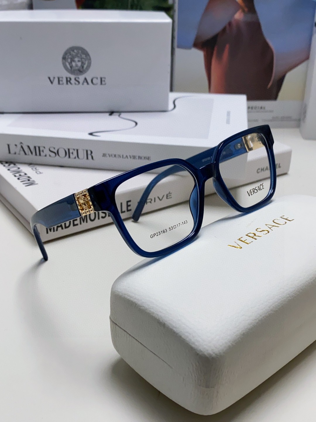  versace范思哲 2024新品 男士女士通用 光学镜架 