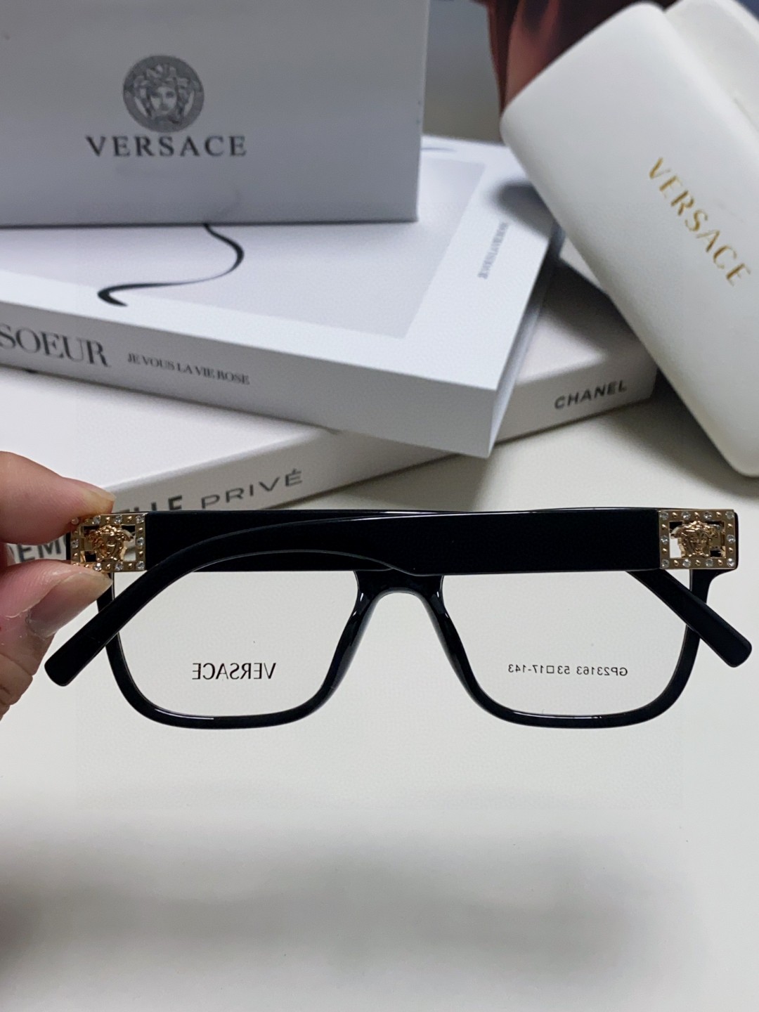  versace范思哲 2024新品 男士女士通用 光学镜架 