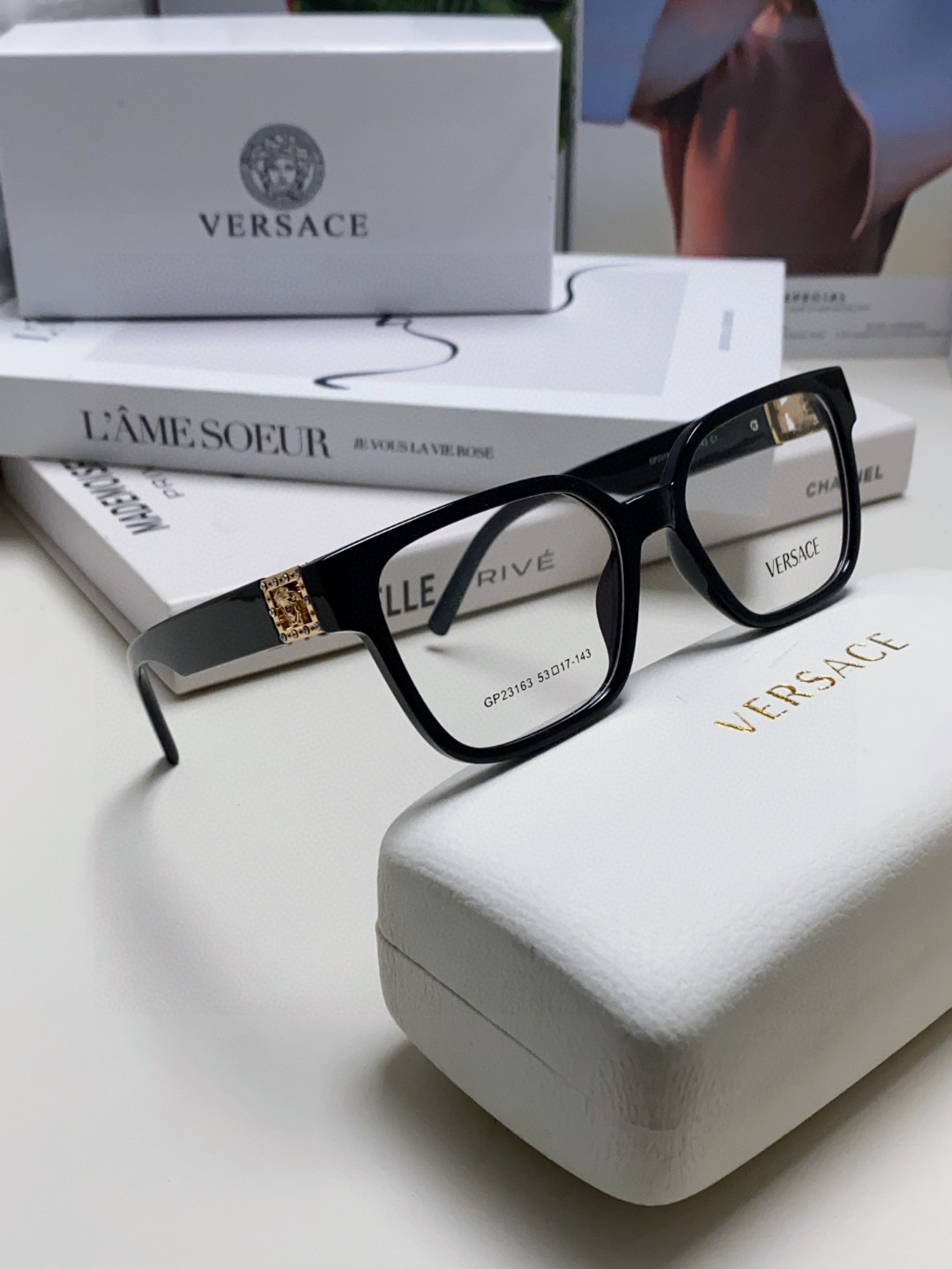  versace范思哲 2024新品 男士女士通用 光学镜架 