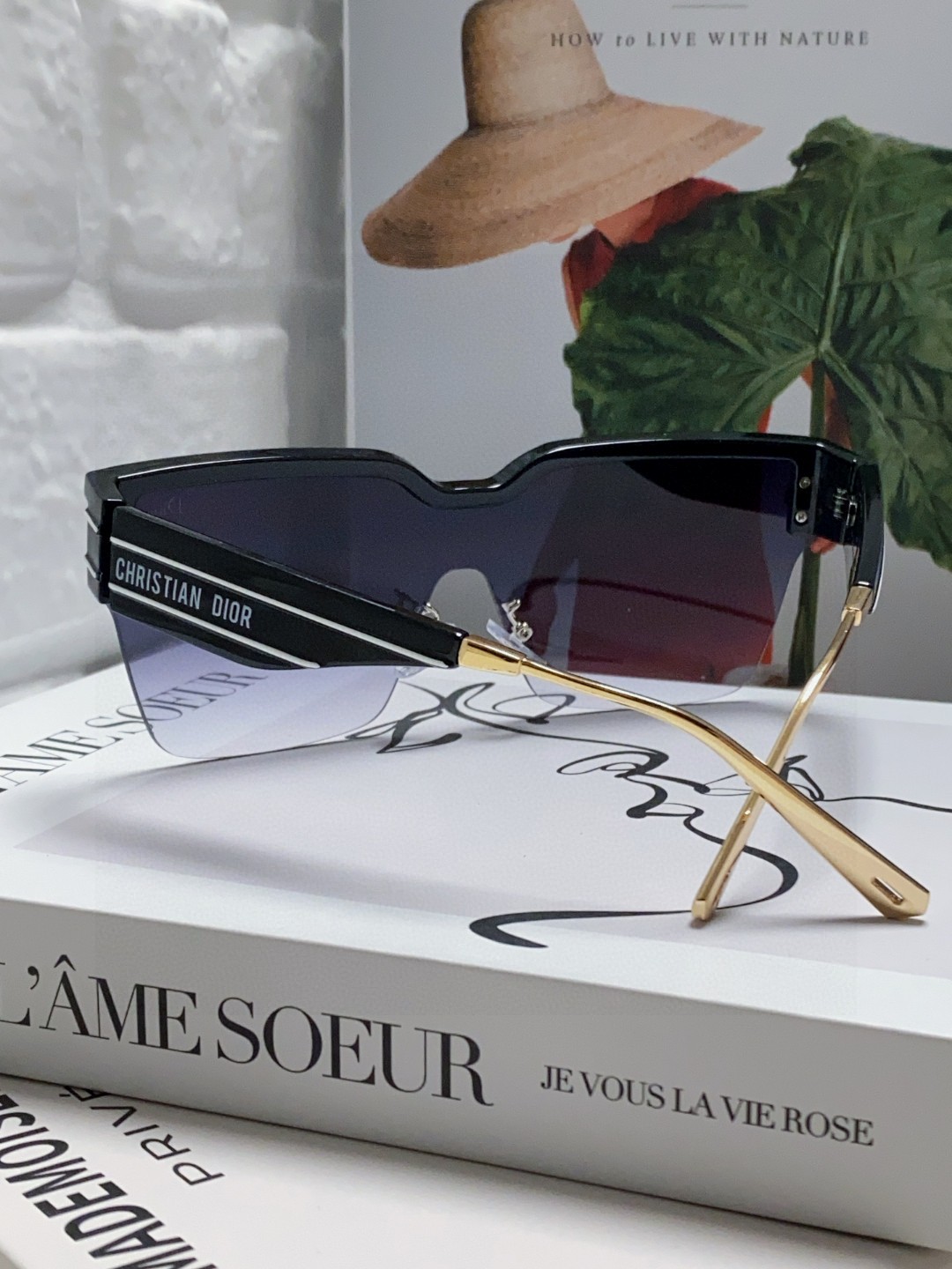  迪奥 DiorClub 连体风镜，高版 采用 Dior Oblique 图案装饰，打造时尚现代的 Di