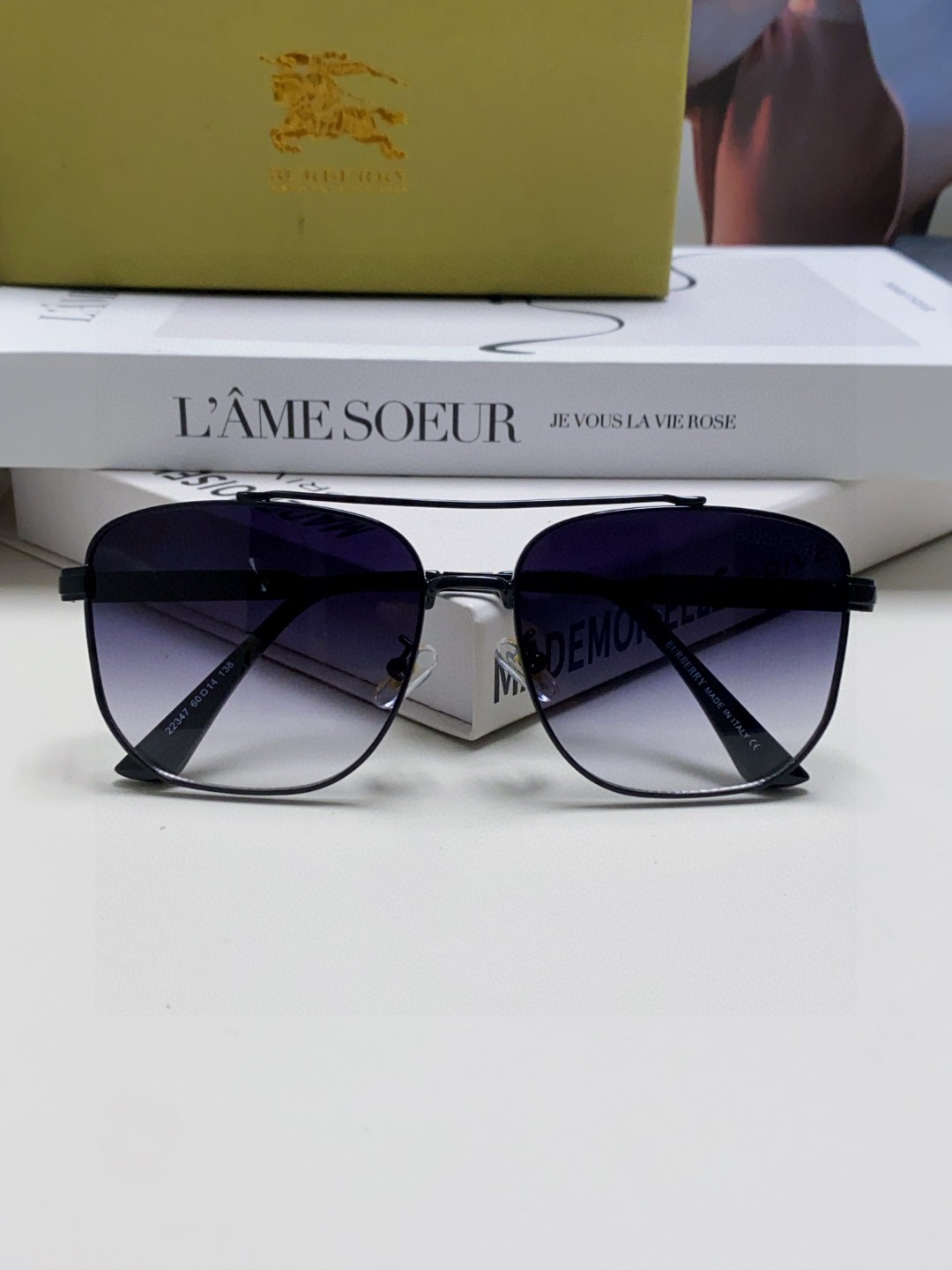  Burberry巴宝莉 2025 墨镜男士开车眼镜偏光太阳镜防紫外线强光驾驶眼睛遮阳钓鱼 