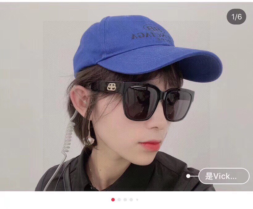  🔺BALENCIA巴黎世家🔻（⚠⚠正品是单边镜腿logo）但这款的工艺水准还是很高的，镜腿大B的log