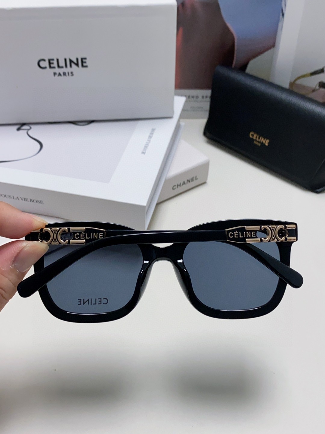  Celine塞林 2025新款时尚复古凯旋门墨镜经典太阳眼镜户外开车防晒男女通用 新设计语言