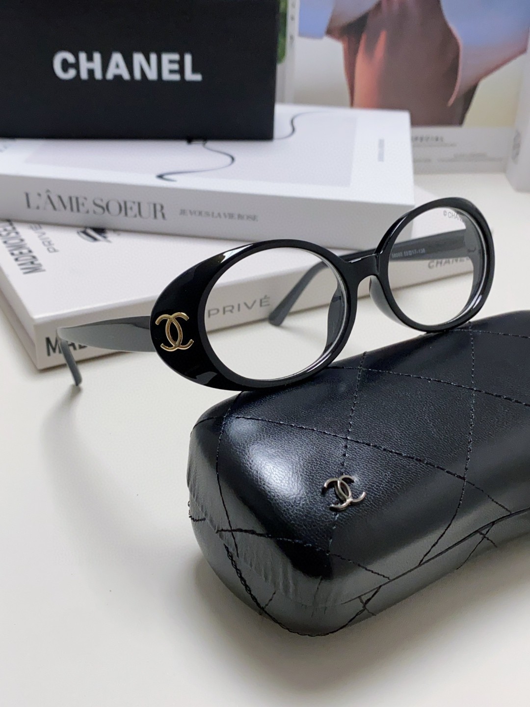  Chanel香奈儿 2025新款偏光太阳镜时尚小香款墨镜猫眼个性显气质感遮阳防 女士墨镜