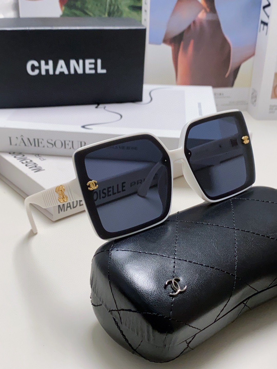  Chanel香奈儿 2025新款偏光太阳镜防紫外线时尚墨镜开车眼镜女潮韩版