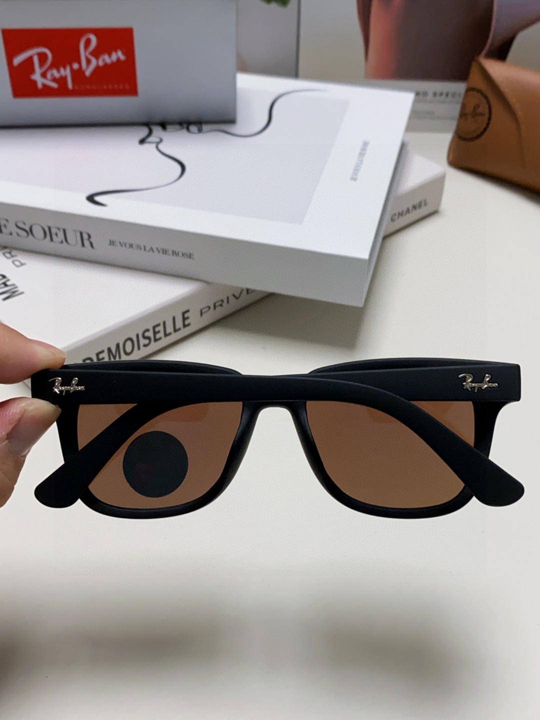  雷朋/RAY BAN太阳镜 2025新款潮流开车出游方形遮阳墨镜 时尚偏光镜片 男女通用 RB5377