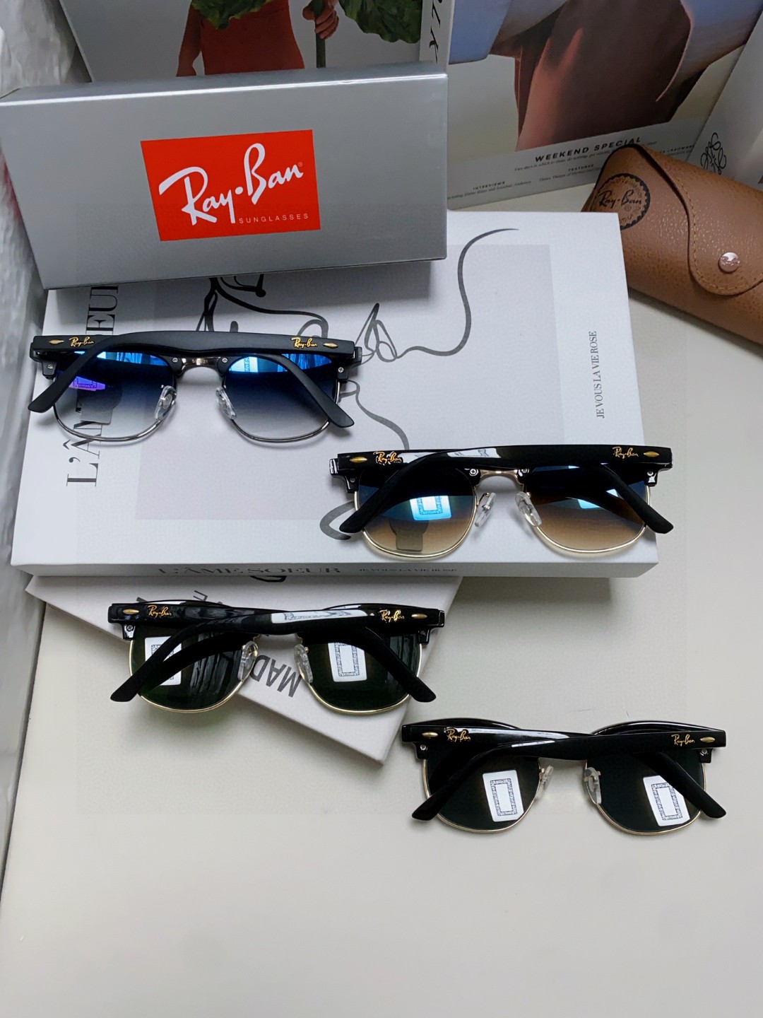  RAYBAN雷朋 RB3016 高品质 原版品质 💐💐🎀防爆玻璃镜片❤️💚💛男女通用，超帅气！size