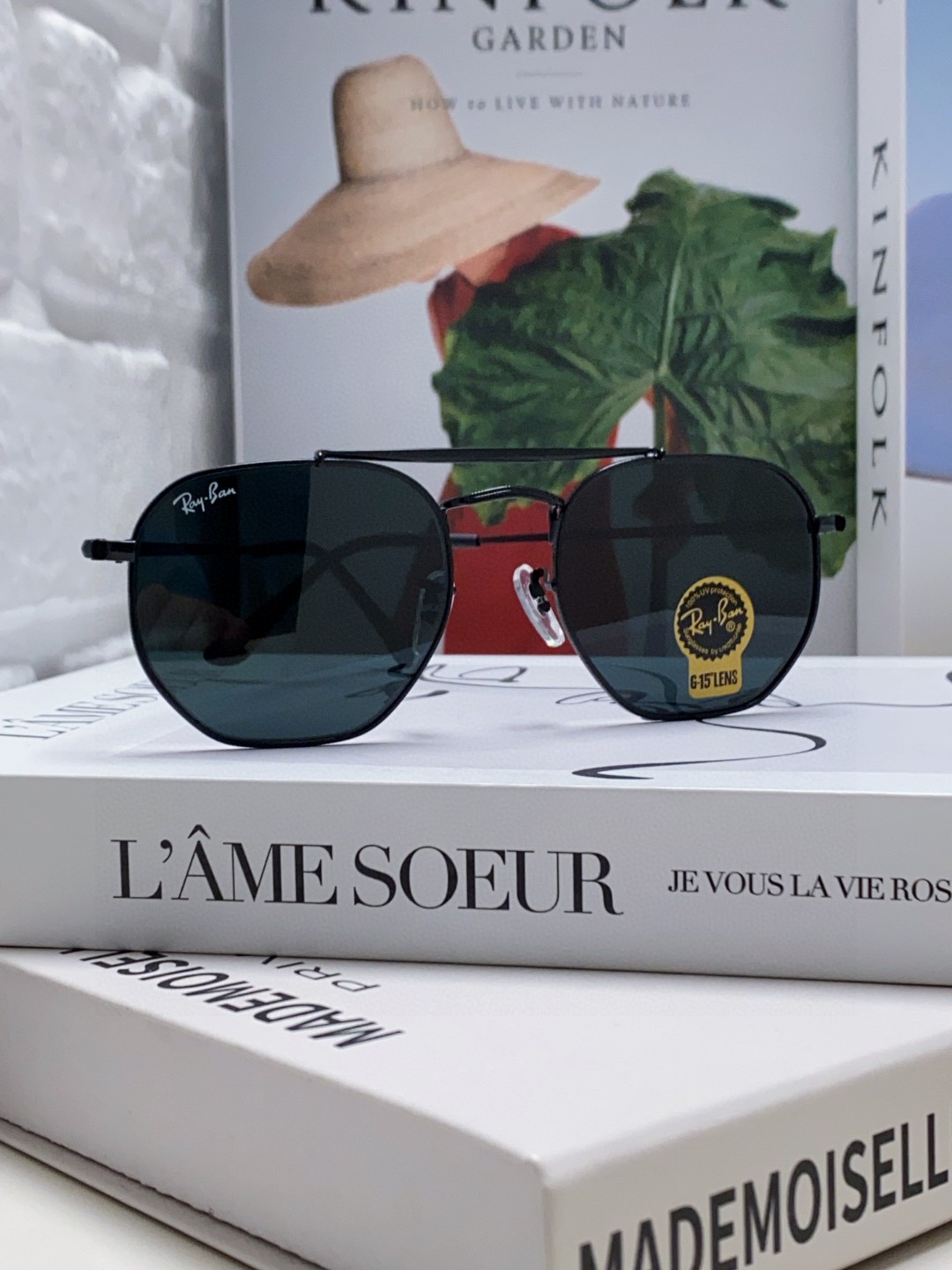  RAYBAN  雷朋 RB3648 🌸🌸官网海报款 张艺兴防爆玻璃镜片 男女通用💐💐💫超帅气！size