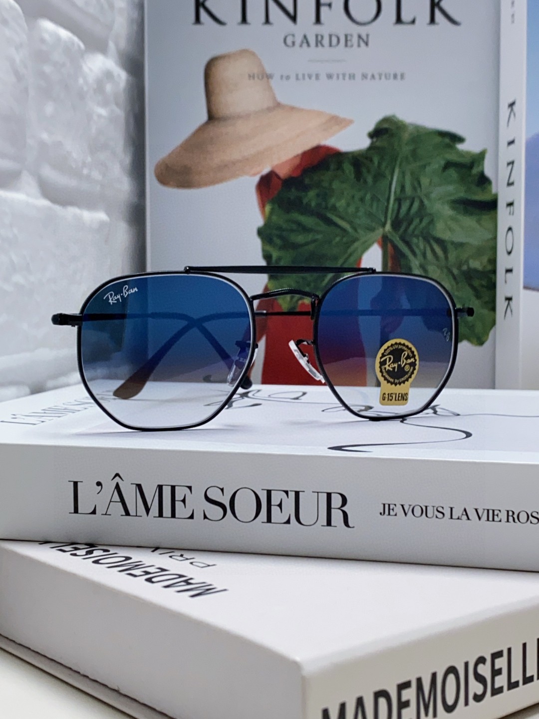  RAYBAN  雷朋 RB3648 🌸🌸官网海报款 张艺兴防爆玻璃镜片 男女通用💐💐💫超帅气！size