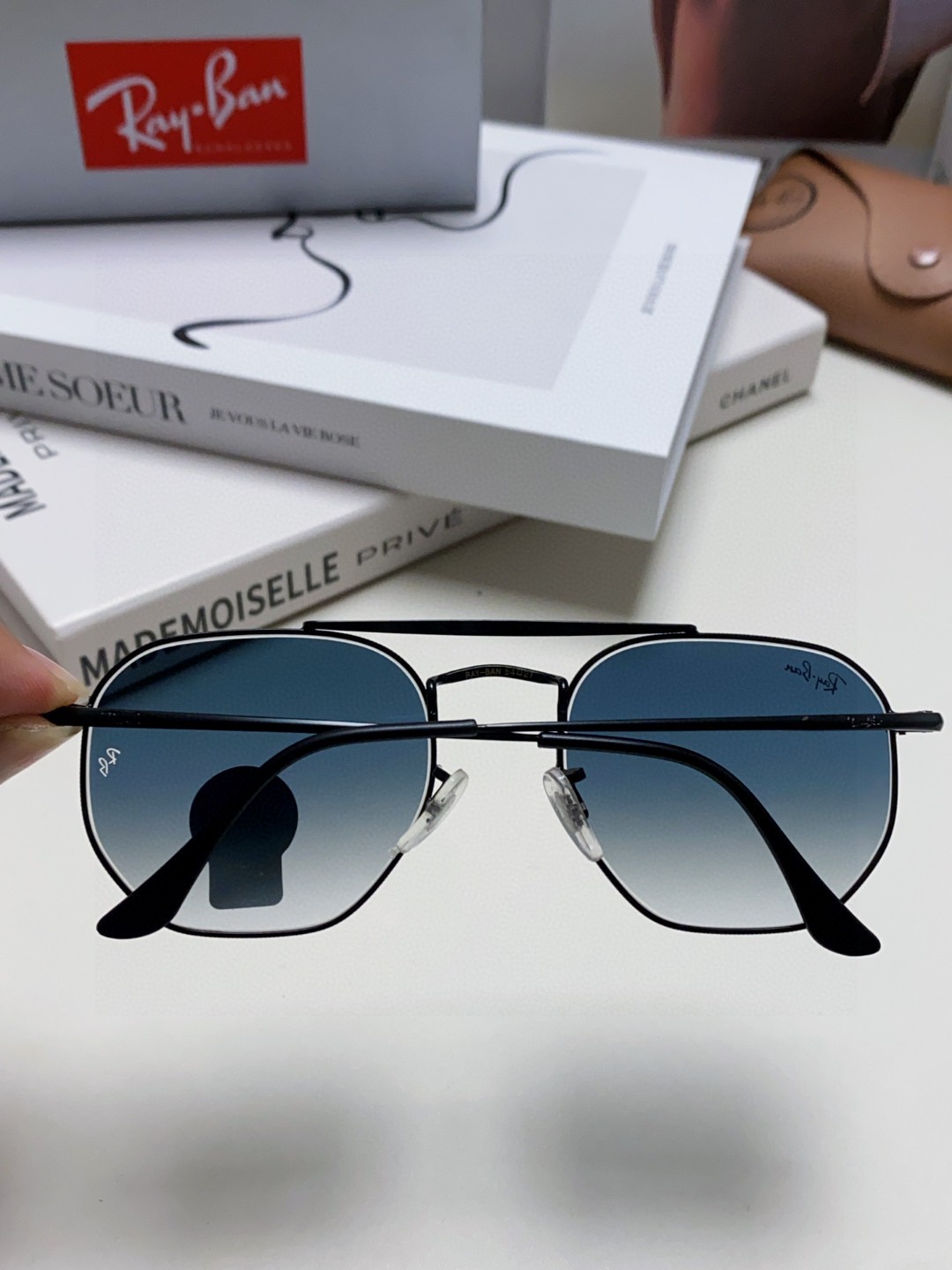  RAYBAN  雷朋 RB3648 🌸🌸官网海报款 张艺兴防爆玻璃镜片 男女通用💐💐💫超帅气！size