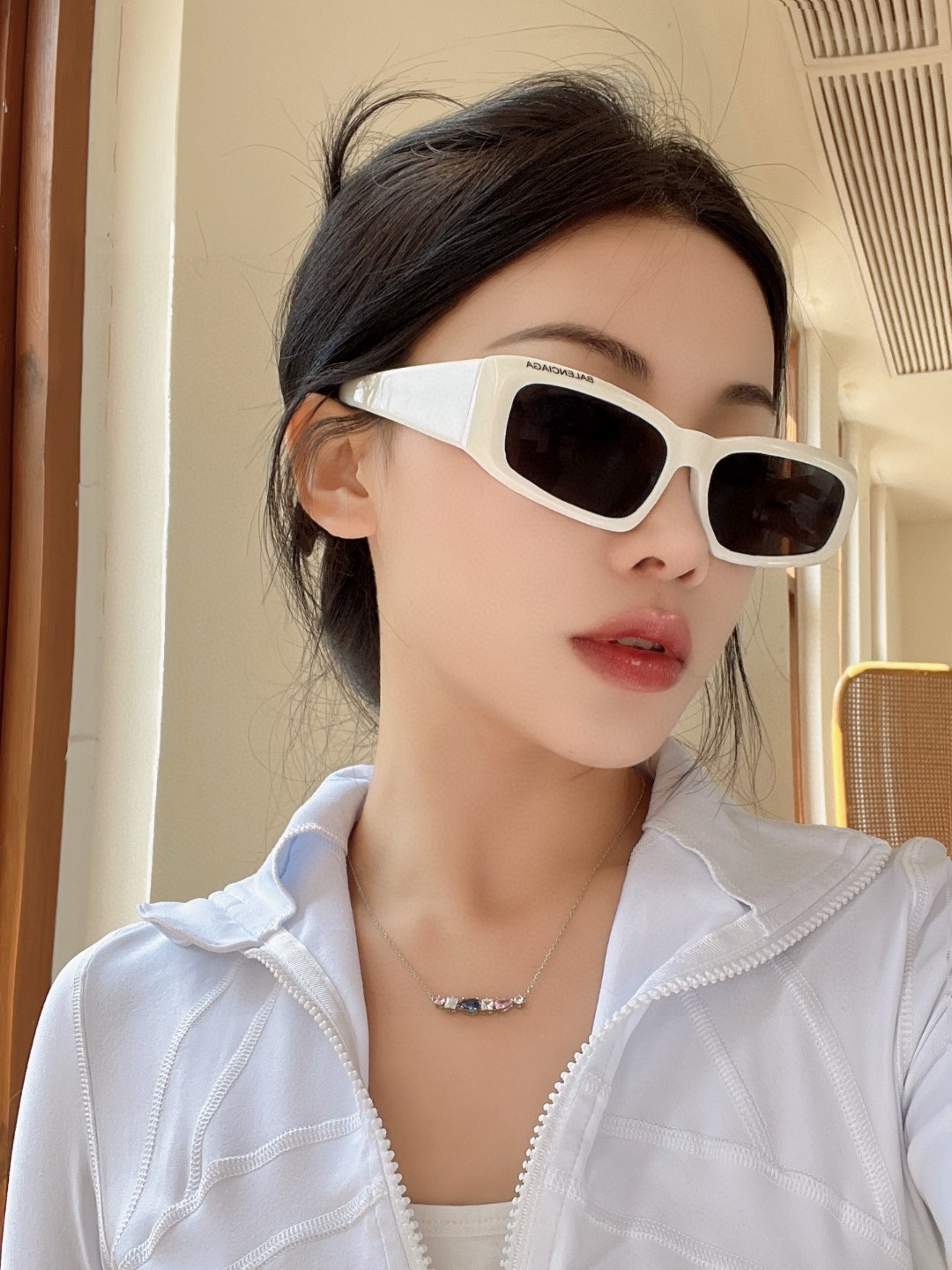  BALENCIAGA 巴黎世家 新款太阳 春夏最新太阳镜  百搭时尚 品质高超 方形