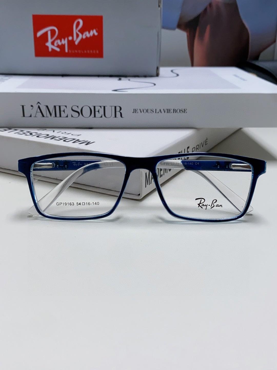  RAYBAN/雷朋 2025方形近视眼镜架窄框 潮流框架 男女士通用光学镜 RB19113