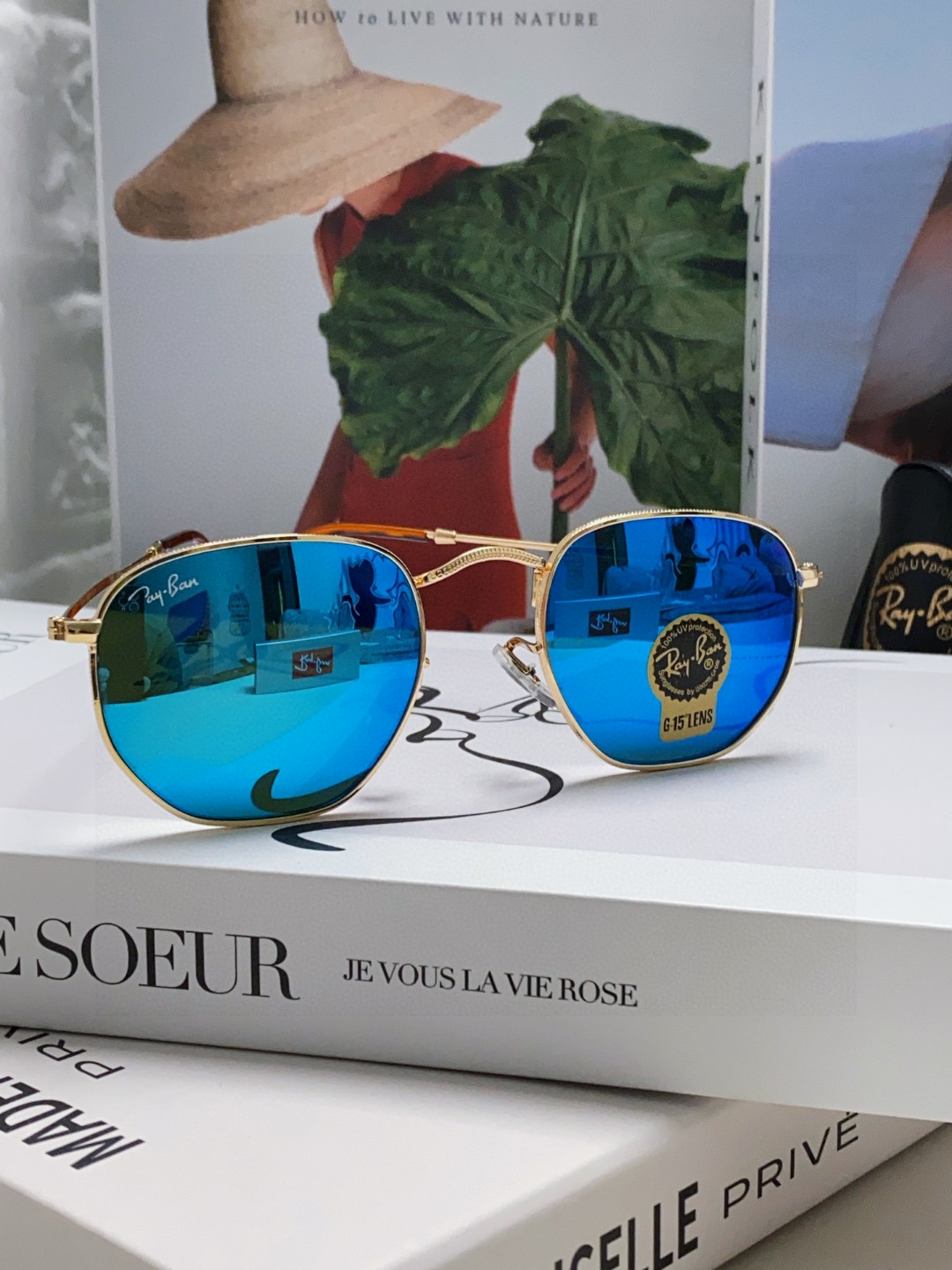  RAYBAN 雷朋 RB3548 平板玻璃镜片  🌻🌻🌸多边形镜框 🇮🇹💋💋炫彩潮款太阳镜，男女通用 