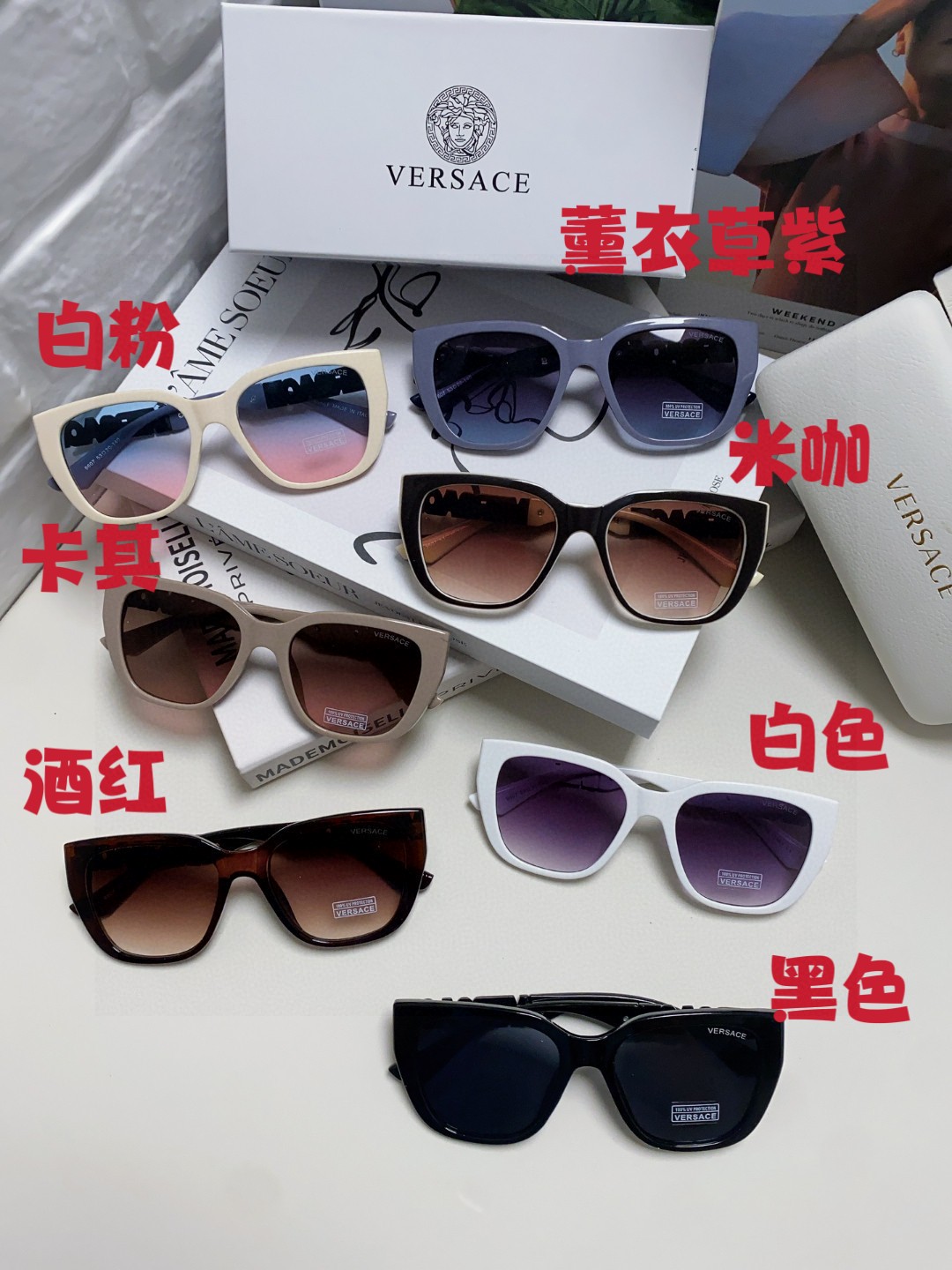   VERSACE 范思哲 👍 Size ：53口18-145
绝对要买😎真心美的让人非常非常心动  上