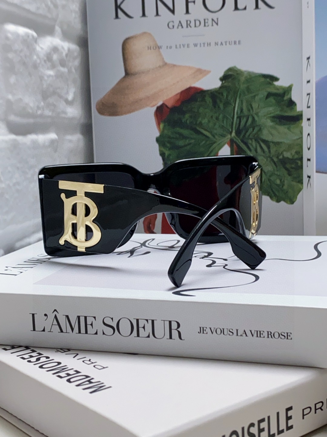  Burberry巴宝莉 墨镜女25年新款BE4406U大框B字母logo潮流太阳眼镜