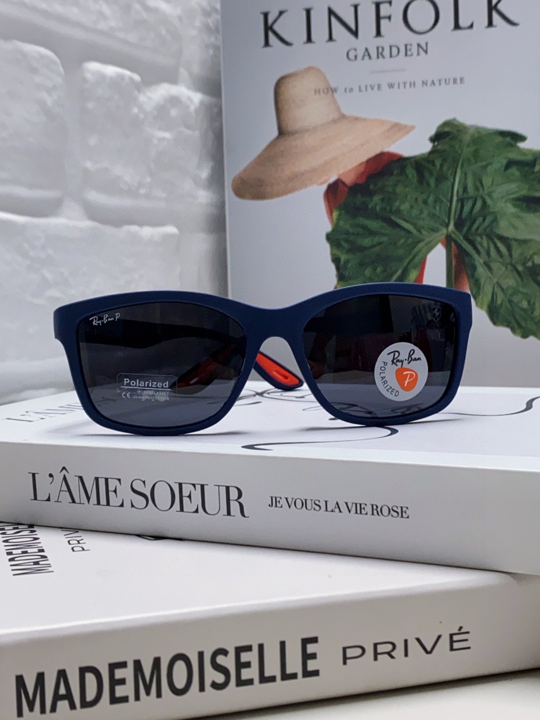  rayban雷朋法拉利联名 2025新款偏光太阳镜方形框眼镜男女墨镜大框 RB4558