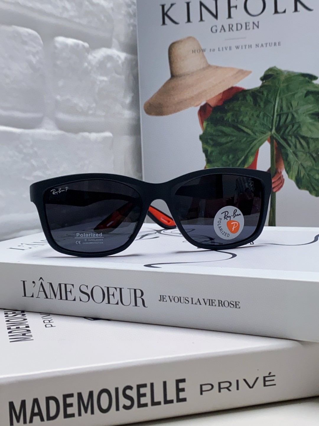  rayban雷朋法拉利联名 2025新款偏光太阳镜方形框眼镜男女墨镜大框 RB4558
