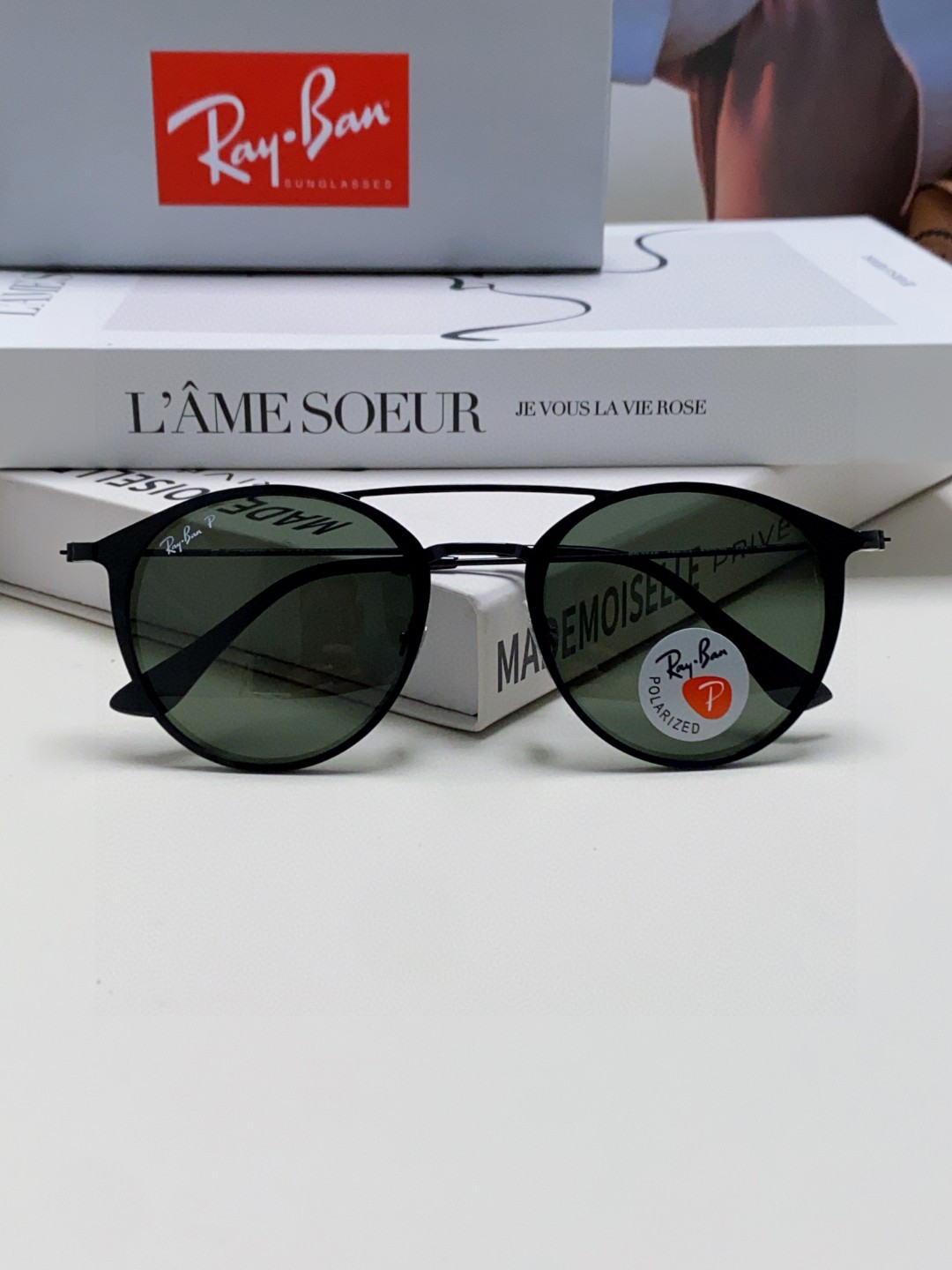  Rayban雷朋太阳眼镜正品男细圆框双梁飞行员女款墨镜 RB3546